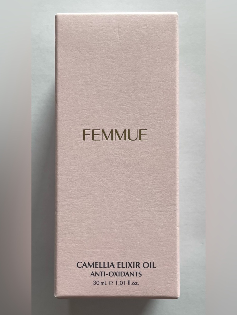 Femmue Camellia Elixir Oil Anti-Oxidants